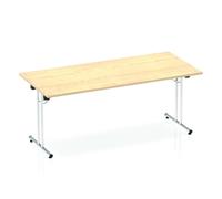 Impulse 1800 Folding Rectangular Table Maple
