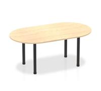 Impulse Boardroom Table With Post Leg