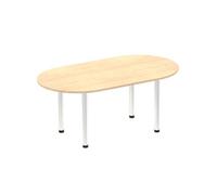 Impulse Boardroom Table With Post Leg