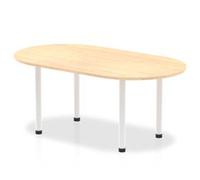 Impulse Boardroom Table With Post Leg