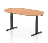 Dynamic Impulse W1800 x D1000 x H660-1310mm Height Adjustable Boardroo