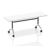 Impulse 1800mm Flip Top Rectangular Table White Top