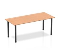 Impulse 1800 Table Oak Black Leg - 26132DY