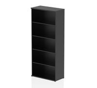 Impulse 2000mm Bookcase Black