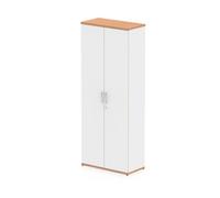 Impulse 2000mm Cupboard Oak and White