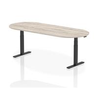 Dynamic Impulse W2400 x D1000 x H660-1310mm Height Adjustable Boardroo