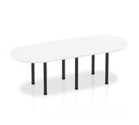 Impulse Boardroom Table With Post Leg