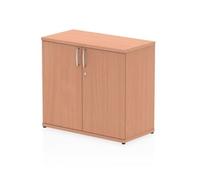 Impulse 600 Desk High Cupboard Beech - I000062