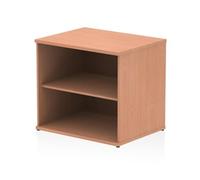 Impulse 600mm Deep Desk High Bookcase Beech