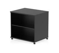 Impulse 600mm Deep Mobile Bookcase Black