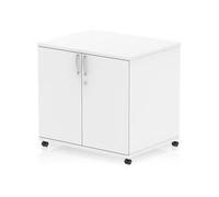 Impulse 600mm Deep Mobile Cupboard White