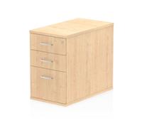 Impulse 800 Desk High Pedestal 3 Drawer Maple - I000251