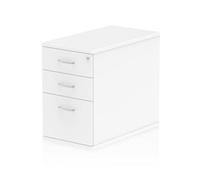 Dynamic Impulse 800 Desk High Pedestal 3 Drawer White