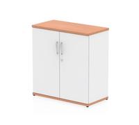 Impulse 800mm Cupboard Beech and White