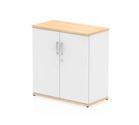 Impulse 800mm Cupboard Maple and White