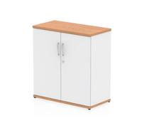 Impulse 800mm Cupboard Oak and White