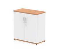 Impulse 800mm Cupboard Oak and White
