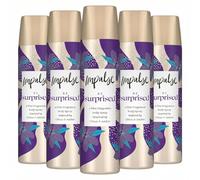 Impulse Be Surprised Deodorant Spray (6 x 75ml Multipack) - Long Lasting Body Spray for Women, Floral & Fruity Fragrance, Portable Travel Size Deodorant, 450ml Total Bulk Pack, All Day Freshness