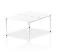 Dynamic Impulse Back-to-Back 2 Person Bench Desk W1200 x D1600 x H730m