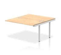 Impulse Back-to-Back Bench Desk Extension Kit W1400 X D1600 X H730mm Maple Finis