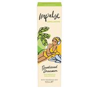 Impulse Body Mist Sunkissed Dreamer 150ml, Tropical Fragrance Spray for Women with Pineapple and Solar Musk, Long Lasting Refreshing Daily Perfume, Portable Travel Size Body Spray, Gift for Her