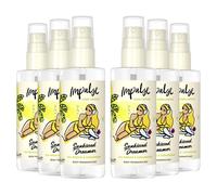Impulse Body Mist Sunkissed Dreamer with SeaBreeze 100ml,6pk