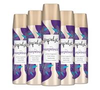 Impulse Body Spray Be Surprised 75ml Pack of 6 | Long Lasting Fragrance Deodorant Body Spray for Women | Fresh Scent Everyday Use | Travel Size Perfume Giftset