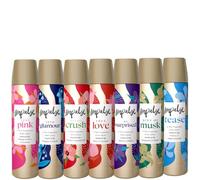 Impulse Body Spray for Women - 7 x 75ml Variety Pack Full Fragrance Set Featuring Very Pink, Hint of Musk, True Love, Be Surprised, Tease, Instant Crush, Into Glamour - Long-Lasting, Portable & Gentle