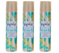 Impulse Body Spray for Women - Hint of Musk, 75ml - Long-Lasting Freshness with Subtle, Sophisticated Scent for Everyday Confidence,pack of 3