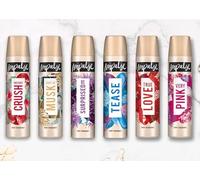 Impulse Body Sprays, 6 Pack, 75ml Each, Very Pink, Hint of Musk, Be Surprised, Instant Crush, Tease, True Love Fragrances