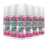 Impulse Burnt Marshmallow & Leather Jacket with a sweet, smoky scent Body Fragrance Spray body mist for a unique and fresh fragrance 150 ml, Pack of 6