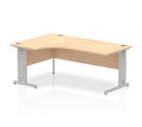 Impulse Narrow Under Desk Pedestal 3 Drawer Maple - I001658