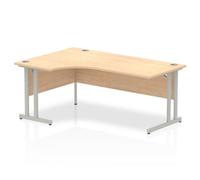 Impulse Cantilever 1800 Left Hand Crescent Desk Maple - I0
