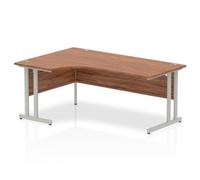 Impulse 1800 Left Crescent Walnut Silver Leg