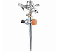 Impulse Circle & Sector Sprinkler On Ground Spike Lawn Sprinkler Irrigation