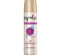 Impulse Deodorant Spray Be Surprised Aluminium Free Cream 75 ml (Pack of 6)
