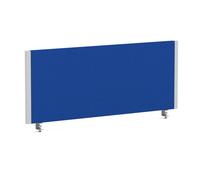 Impulse/Evolve Plus Bench Screen 1000 Silver Frame Bespoke Stevia Blue Fabric