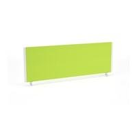Impulse/Evolve Plus Bench Screen 1200 Bespoke Myrrh Green White Frame