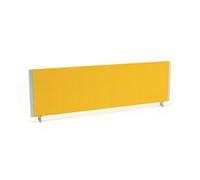 Impulse/Evolve Plus Bench Screen 1400 Senna Yellow Silver Frame