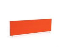 Impulse/Evolve Plus Bench Screen 1400 Tabasco Orange White Frame