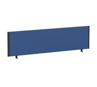 Impulse Plus Bench Screen 1600 Black Frame Blue Fabric