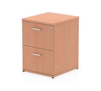 Impulse Filing Cabinet 2 Drawer Beech