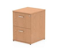 Impulse Filing Cabinet 2 Drawer Oak