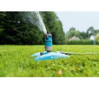 Impulse Metal Spike Sprinkler Tripod Sprayer Hose Pipe Water Garden Lawn Grass