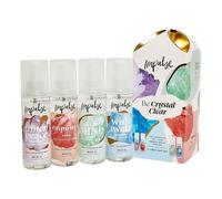 Impulse Mist-ic Body Spray Gift Set, 4 x 150 ml Fragrance Mists - Unisex Collection for All Occasions (Inner Peace, Empower, Balanced Mind, Wide Awake)