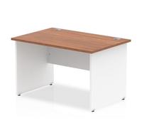 Dynamic Impulse Straight Office Desk W1200 x D800 x H730mm Panel End L