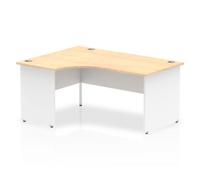 Impulse 1600 Left Crescent Maple White End Leg