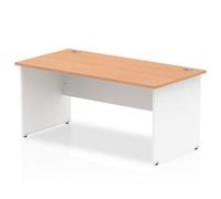 Dynamic Impulse Straight Office Desk W1800 x D800 x H730mm Panel End L