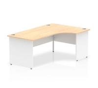 Impulse 1800 Right Crescent Maple White End Leg