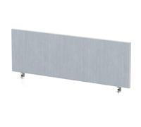 Impulse Plus Oblong 450/1200 Desktop Screen Light Grey Fabric Light Grey Edges